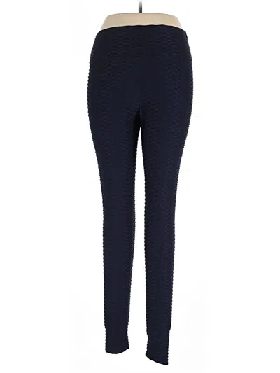 Pre-owned New Mix Usa Leggings In Blue