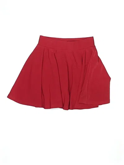 Pre-owned New Mix Usa Skort In Red