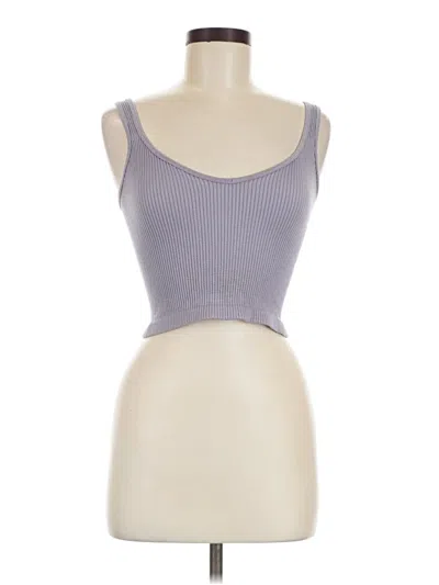 Pre-owned New Mix Usa Sleeveless Top Gray Sweetheart Neckline Tops