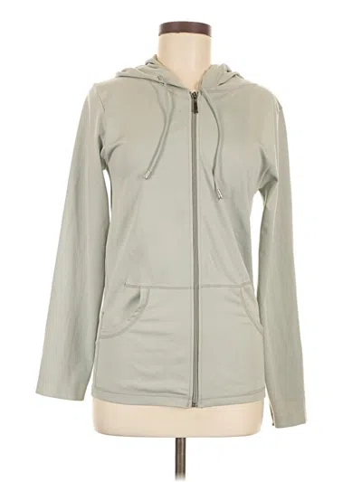 Pre-owned New Mix Usa Zip Up Hoodie In Gray