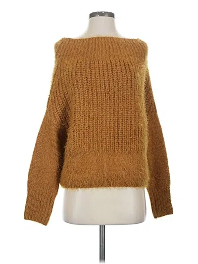 Pre-owned New Mode Pullover Sweater In Brown