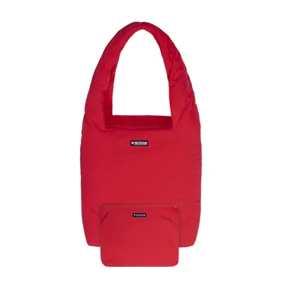 New Orchard Women's Vegan Shoulder Bag Vivid Red
