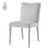 New Pacific Direct Alder Velvet Dining Side Chair, (set Of 2)