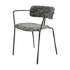 New Pacific Direct Alivia Fabric Dining Side Arm Chair, (set Of 2)