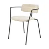 New Pacific Direct Alivia Fabric Dining Side Arm Chair, (set Of 2)