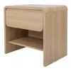 New Pacific Direct Delmare Side/ End Table W/ 1 Drawer In Neutral