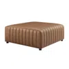 New Pacific Direct Harland Pu Square Coffee Table/ottoman
