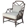 New Pacific Direct Kara Rattan Accent Arm Chair