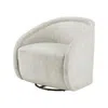 New Pacific Direct Margareth Fabric Swivel Accent Arm Chair