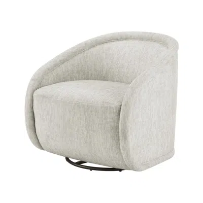 New Pacific Direct Margareth Fabric Swivel Accent Arm Chair