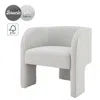 New Pacific Direct Matteo Fabric Accent Arm Chair