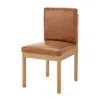 New Pacific Direct Melvin Pu Dining Side Chair, (set Of 2) In Brown