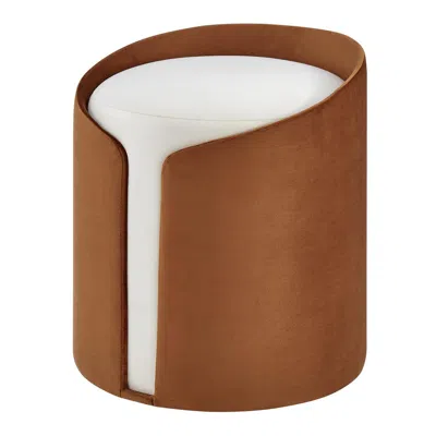 New Pacific Direct Vinda Velvet Fabric Ottoman