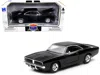 New Ray 1969 Dodge Charger R/t Black "muscle Car Collection" 1/25 Diecast Model Car By