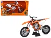 New Ray 2018 Ktm 450 Sx-f Dirt Bike Motorcycle Orange And White 1/6 Diecast Model By