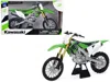 New Ray 2019 Kawasaki Kx 450f Dirt Bike Motorcycle Green And White 1/6 Diecast Model By