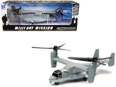 New Ray Bell Boeing V-22 Osprey Aircraft #02 Gray "us Air Force" "military Mission" Series 1/72 Diecast Mode
