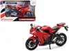 New Ray Honda Cbr 1000rr Motorcycle Red And Black 1/12 Diecast Model By