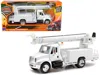 New Ray International 4200 Digger Service Truck White "long Haul Trucker" Series 1/43 Diecast Model By New R