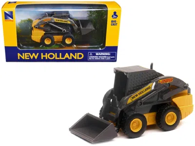 New Ray New Holland L228 Skid Steer Yellow Diecast Model By
