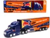 New Ray Peterbilt 387 Truck Dark Blue "red Bull - Ktm Factory Racing" 1/32 Diecast Model By