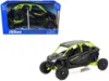 New Ray Polaris Rzr Pro R Utv Black And Lime Green 1/18 Diecast Model By  In Black