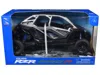 New Ray Polaris Rzr Pro R Utv Silver Metallic And Black 1/18 Diecast Model By  In Black