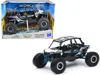 New Ray Polaris Rzr Xp 4 Turbo Eps Sport Utv White With Graphics And Black Top "xtreme Off-road" Series 1/18