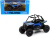 New Ray Polaris Rzr Xp Turbo Dohc Mini Atv Blue And Black Diecast Model By  In Blue