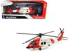 New Ray Sikorsky Hh-60j Jayhawk Helicopter Red And White "united States Coast Guard" "sky Pilot" Series 1/60