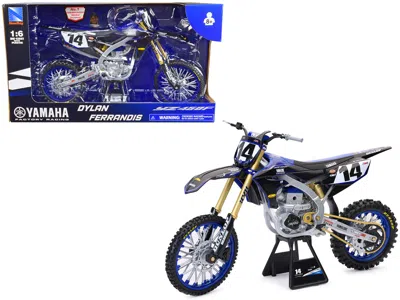 New Ray Yamaha Yz450f Motorcycle #14 Dylan Ferrandis "yamaha Factory Racing" 1/6 Diecast Model By