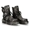 New Rock 407-s1 Cross Reactor Boots In Black