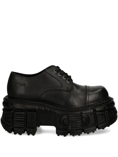 New Rock 60mm Lace-up Platform Shoes