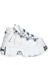 New Rock Branded-laces Platform Sneakers