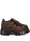 New Rock Lace-up Platform Shoes