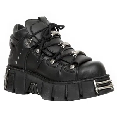 NEW ROCK M-106-VS1 VEGAN LEATHER GOTHIC BOOTS