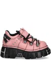 New Rock M-120n-c78 Lace-up Platform Trainers