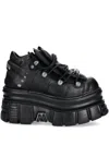 New Rock Platform Lace-up Trainers