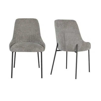 New Spec Inc Side-484 Set Of 2 Gray