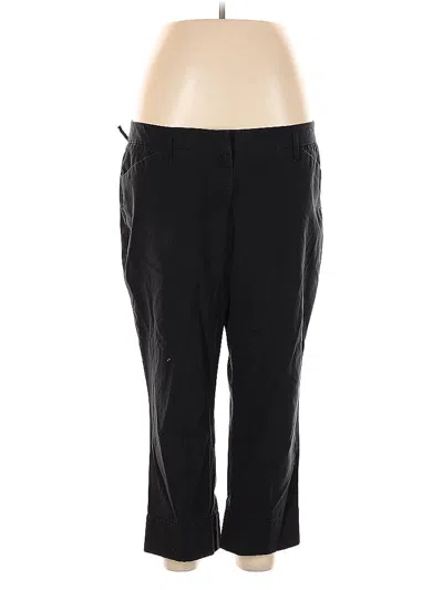 Pre-owned New York And Company Active Pants In Black