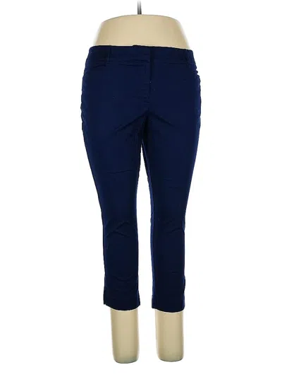 Pre-owned New York And Company Active Pants In Blue