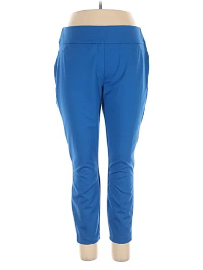 Pre-owned New York And Company Active Pants In Blue