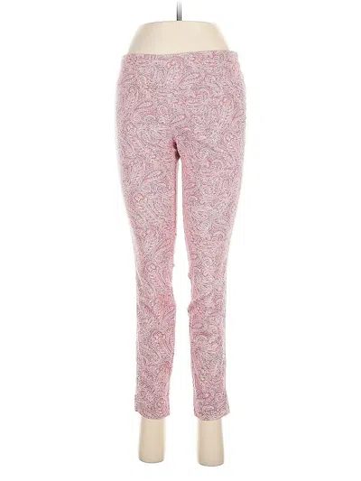 Pre-owned New York And Company Active Pants In Pink