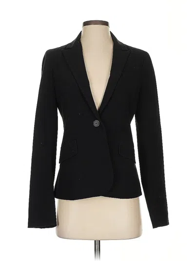 Pre-owned New York And Company Blazer Jacket In Black
