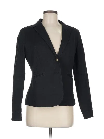 Pre-owned New York And Company Blazer Jacket In Black