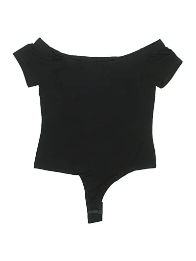 Pre-owned New York And Company Bodysuit In Black
