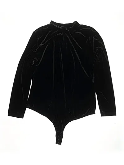 Pre-owned New York And Company Bodysuit In Black