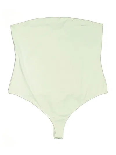 New York And Company Bodysuit In White