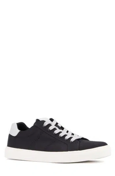 New York And Company Brad Low Top Sneaker In Black