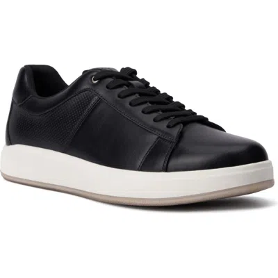 New York And Company Brent Low Top Sneaker In Black